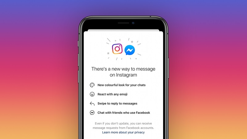 Hợp nhất tính năng nhắn tin trên Facebook và Instagram - Ảnh 1. Hợp nhất tính năng nhắn tin trên Facebook và Instagram - Ảnh 1.
