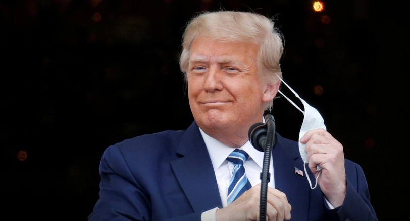 Ông Trump trở lại tranh cử, xuất hiện lần đầu trước công chúng sau khi mắc COVID-19 - Ảnh 1. Ông Trump trở lại tranh cử, xuất hiện lần đầu trước công chúng sau khi mắc COVID-19 - Ảnh 1.