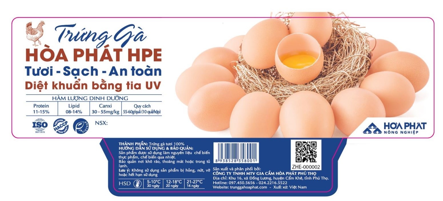 Hòa Phát bán gần 550.000 quả trứng gà mỗi ngày, dẫn đầu miền Bắc - Ảnh 1.