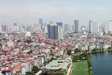 Vị trí ba đường sẽ mở theo qui hoạch ở phường Khương Trung, Thanh Xuân, Hà Nội