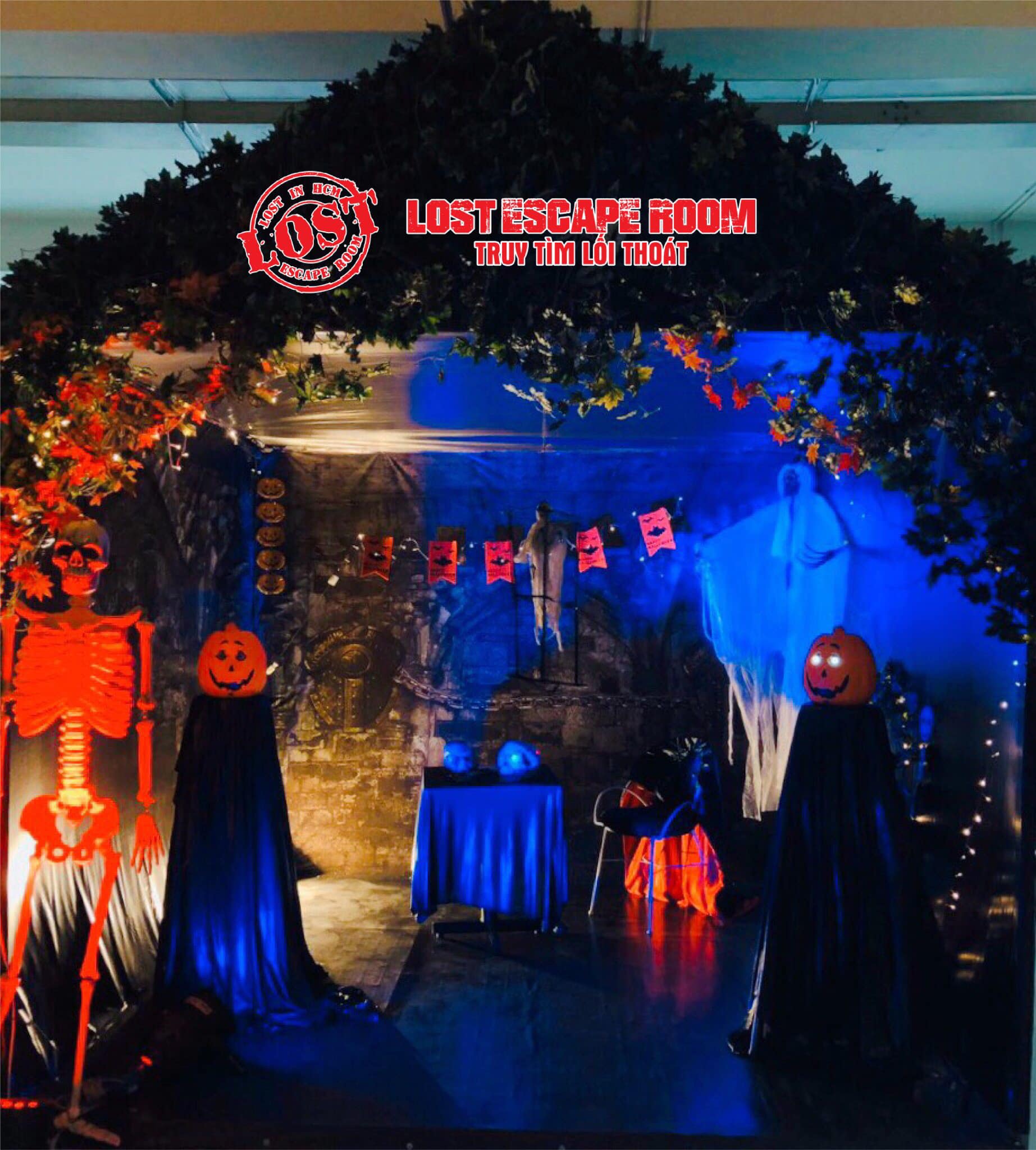 Những địa chỉ chơi game nhập vai Escape The Room gây sốt mùa Halloween năm nay - Ảnh 9. Những địa chỉ chơi game nhập vai Escape The Room gây sốt mùa Halloween năm nay - Ảnh 9.