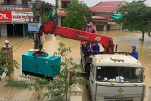 VNPT nỗ lực ứng cứu thông tin trước diễn tiến khó lường của mưa lũ miền trung