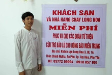 Khách sạn tại Phú Yên miễn phí cho đoàn từ thiện đến miền Trung