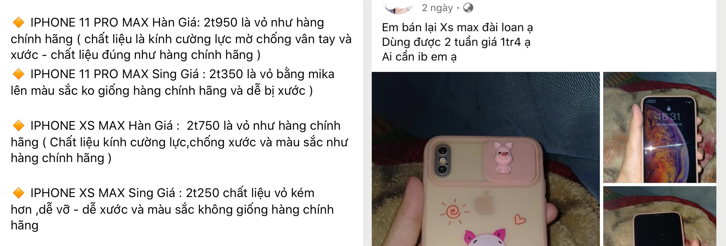 iPhone nhái rao bán với giá vài triệu đồng - Ảnh 1.