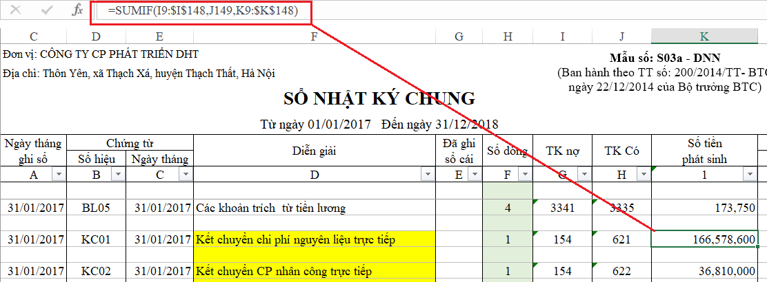 7 hàm trong Excel thường được sử dụng trong kế toán tổng hợp - Ảnh 5. 7 hàm trong Excel thường được sử dụng trong kế toán tổng hợp - Ảnh 5.