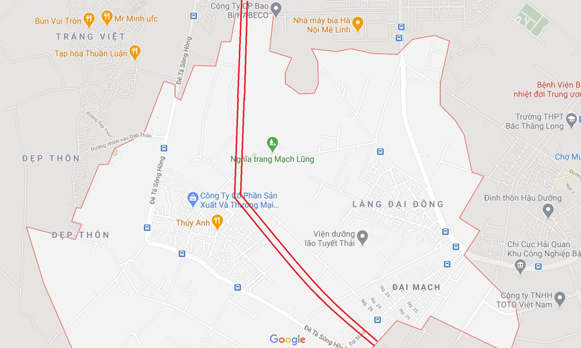 Ba đường sẽ mở theo qui hoạch ở xã Đại Mạch, Đông Anh, Hà Nội - Ảnh 11. Ba đường sẽ mở theo qui hoạch ở xã Đại Mạch, Đông Anh, Hà Nội - Ảnh 11.