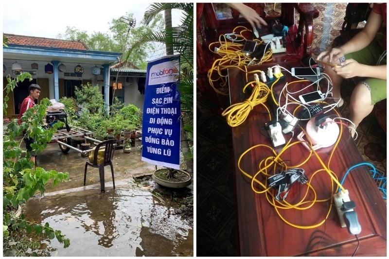 Viễn thông chung tay cùng miền trung khắc phục hậu quả lũ lụt - Ảnh 3.