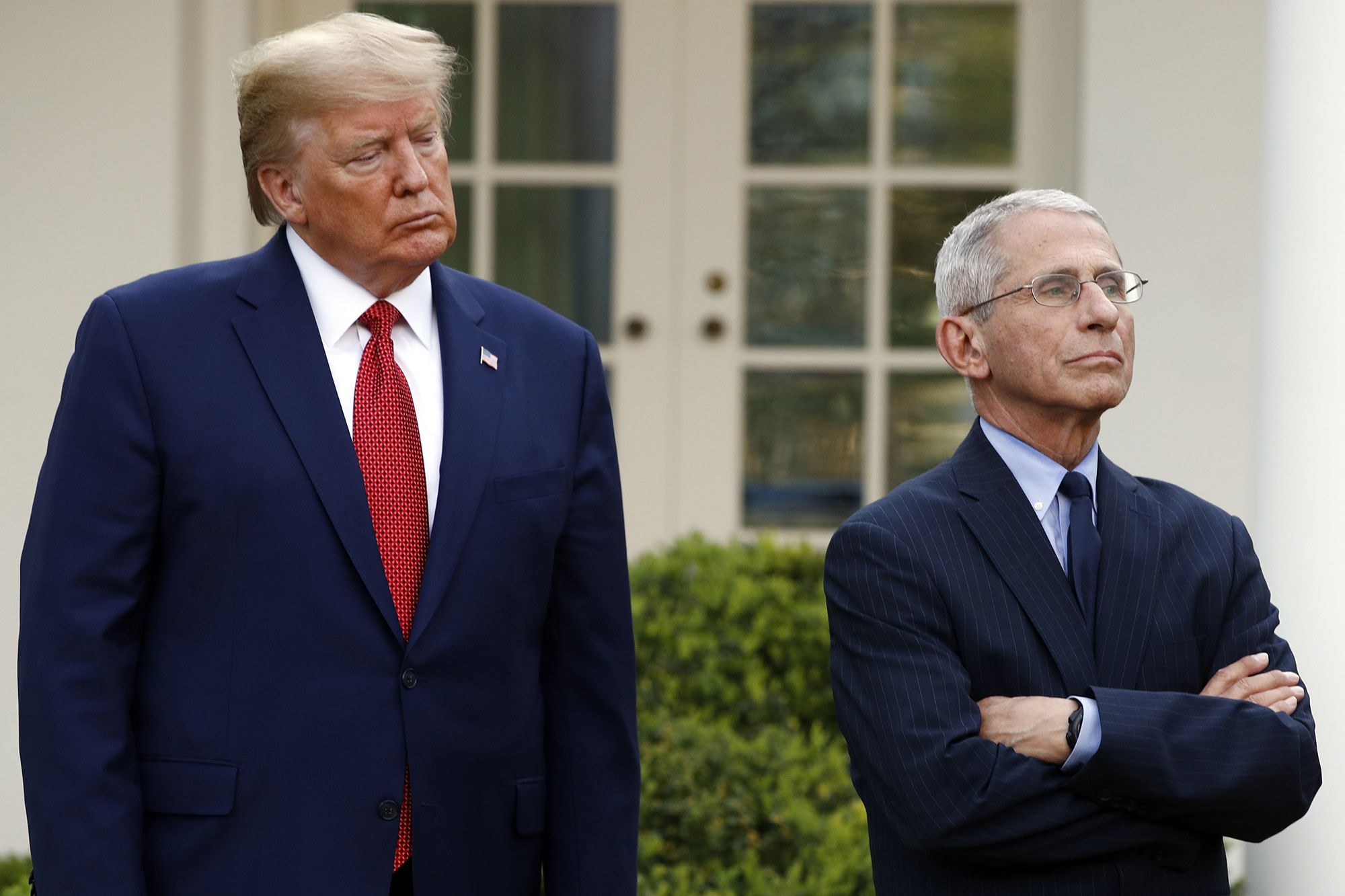 Tiến sĩ Fauci: Ông Trump không họp tổ công tác chống COVID-19 nhiều tháng - Ảnh 1. Tiến sĩ Fauci: Ông Trump không họp tổ công tác chống COVID-19 nhiều tháng - Ảnh 1.