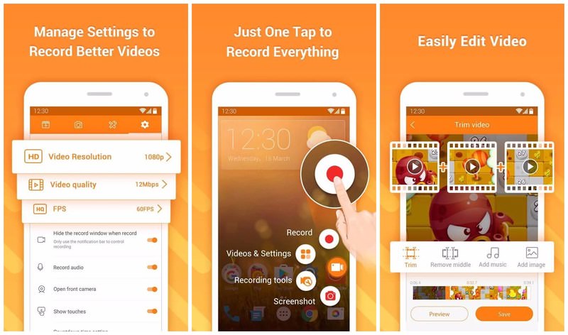 5 ứng dụng quay video màn hình điện thoại rất thích hợp cho dân streamer - Ảnh 5. 5 ứng dụng quay video màn hình điện thoại rất thích hợp cho dân streamer - Ảnh 5.