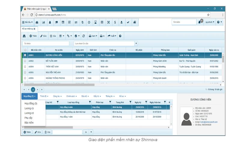 Tổng hợp phần mềm quản lí nhân sự online cho doanh nghiệp vừa và nhỏ tốt năm 2020 - Ảnh 3. Tổng hợp phần mềm quản lí nhân sự online cho doanh nghiệp vừa và nhỏ tốt năm 2020 - Ảnh 3.