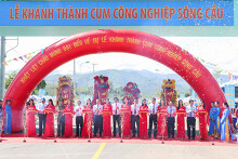 Khánh Hòa khánh thành Cụm công nghiệp Sông Cầu hơn 240 tỉ đồng