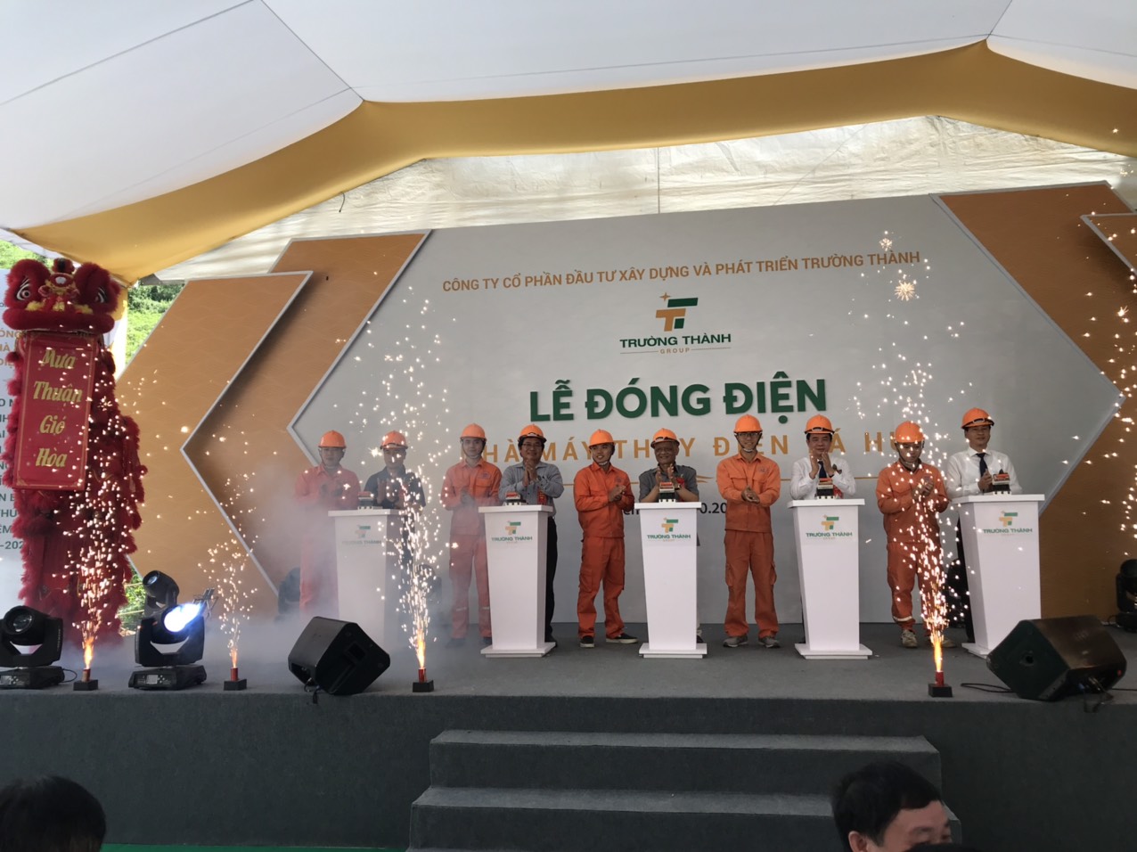 Trường Thành Group (TTA) đóng điện nhà máy thủy điện Pá Hu tại tỉnh Yên Bái - Ảnh 1. Trường Thành Group (TTA) đóng điện nhà máy thủy điện Pá Hu tại tỉnh Yên Bái - Ảnh 1.