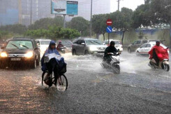 Thời tiết Hà Nội hôm nay 5/10: Hạ nhiệt, có mưa rào và dông, Hải Phòng đêm có nơi mưa rất to