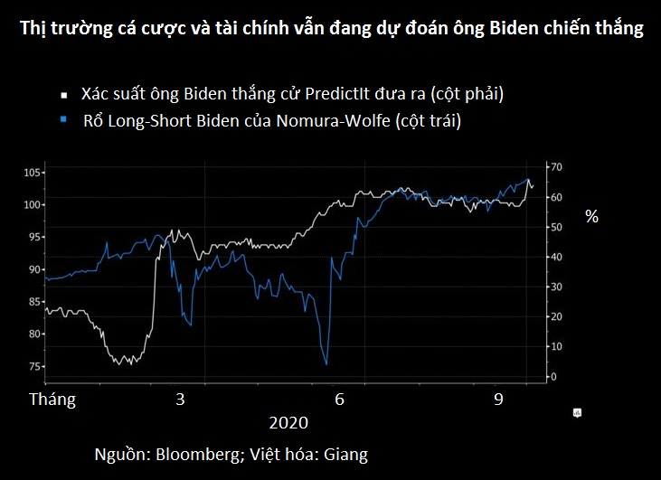 Chiến thắng áp đảo của ông Biden sẽ là tin vui cho chứng khoán Mỹ - Ảnh 3. Chiến thắng áp đảo của ông Biden sẽ là tin vui cho chứng khoán Mỹ - Ảnh 3.