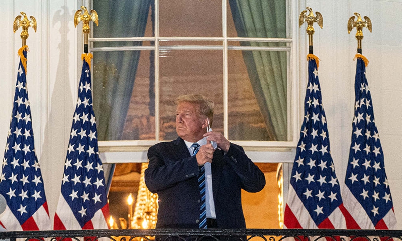 Chuyên gia y tế và Hollywood bất mãn với thông điệp 'đừng sợ COVID-19' của ông Trump - Ảnh 1. Chuyên gia y tế và Hollywood bất mãn với thông điệp 'đừng sợ COVID-19' của ông Trump - Ảnh 1.