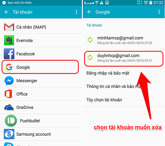 Chi tiết cách xóa tài khoản gmail trên IOS và Android - Ảnh 6. Chi tiết cách xóa tài khoản gmail trên IOS và Android - Ảnh 6.