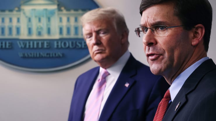 Tổng thống Trump sa thải Bộ trưởng Quốc phòng từng chống đối ông - Ảnh 2. Tổng thống Trump sa thải Bộ trưởng Quốc phòng từng chống đối ông - Ảnh 2.