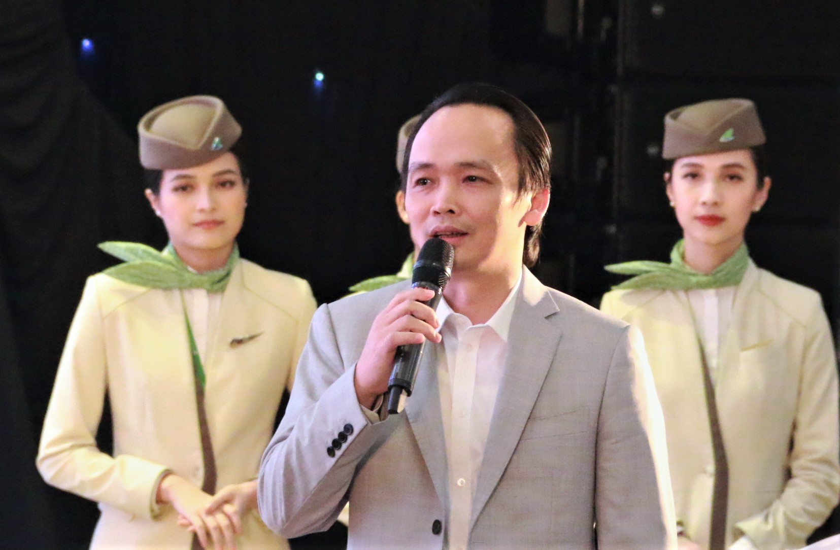 Ông Trịnh Văn Quyết: Bamboo Airways đã được chính phủ Mỹ cấp phép bay - Ảnh 1. Ông Trịnh Văn Quyết: Bamboo Airways đã được chính phủ Mỹ cấp phép bay - Ảnh 1.