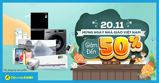 Hot sale ngày 20/11 giảm giá cực sốc chào mừng ngày Nhà giáo Việt Nam - Ảnh 2.