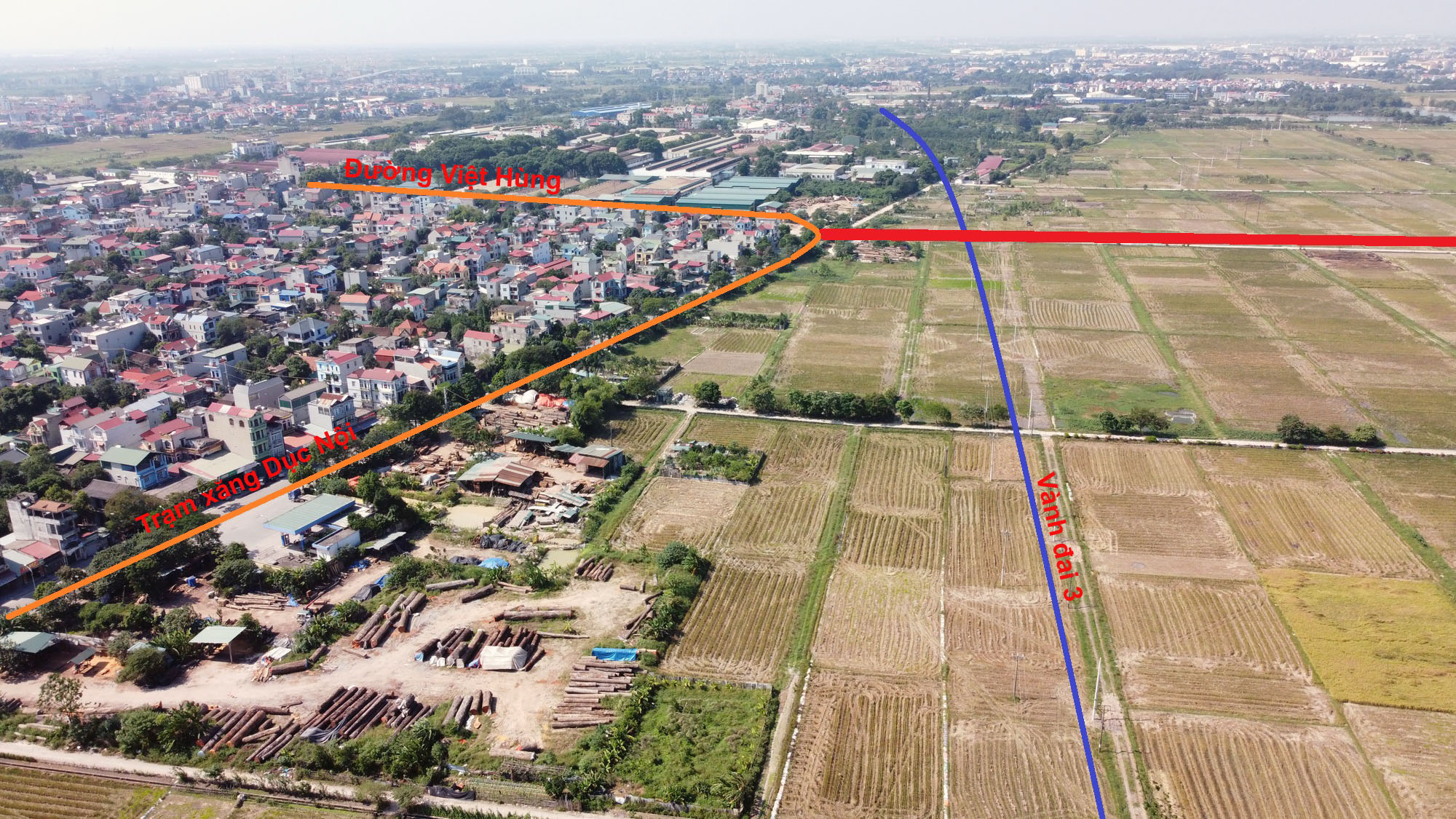 đường sẽ mở theo qui hoạch ở xã Việt Hùng, Đông Anh, Hà Nội - Ảnh 8. đường sẽ mở theo qui hoạch ở xã Việt Hùng, Đông Anh, Hà Nội - Ảnh 8.