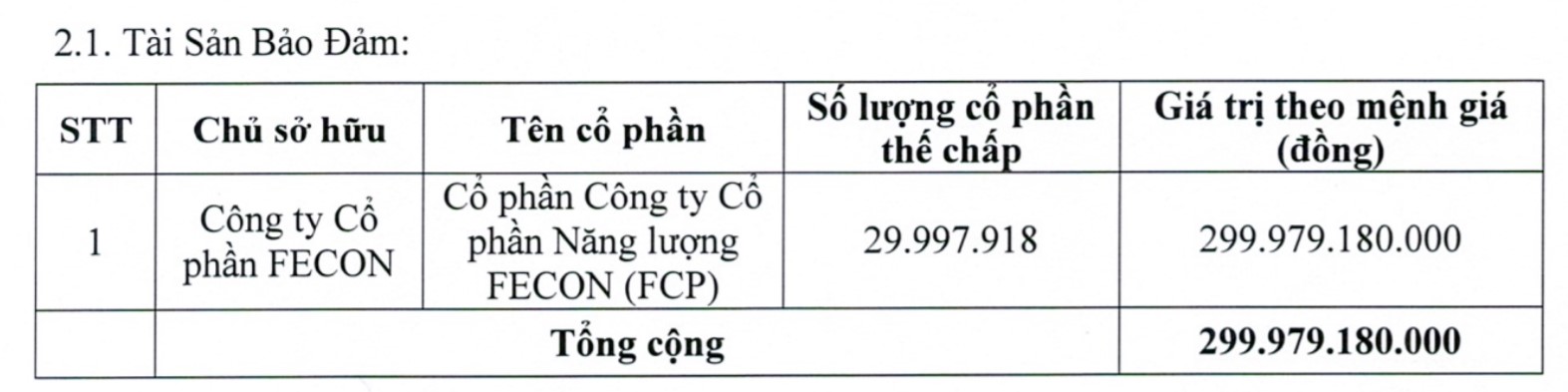 Fecon sẽ phát hành tối đa 80 tỉ đồng trái phiếu riêng lẻ trong tháng 12 - Ảnh 2.