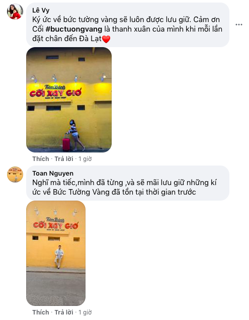 Bức tường vàng nổi tiếng ở Đà Lạt có thể sẽ biến mất - Ảnh 2. Bức tường vàng nổi tiếng ở Đà Lạt có thể sẽ biến mất - Ảnh 2.