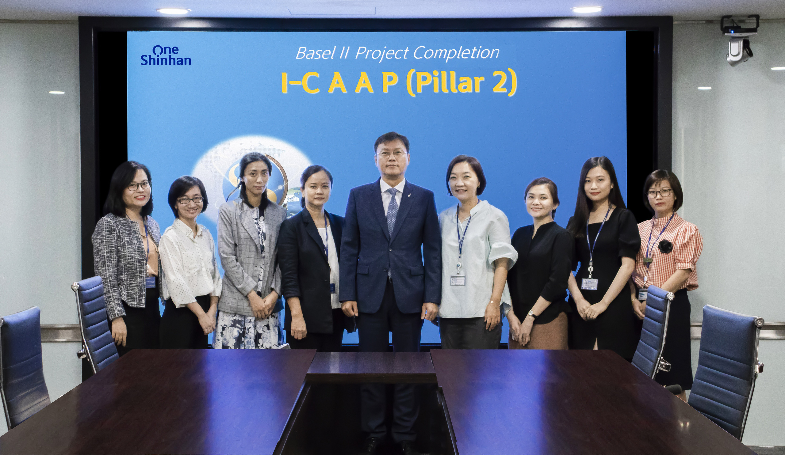 Shinhan Bank hoàn thành trước hạn ba trụ cột của Basel II - Ảnh 1. Shinhan Bank hoàn thành trước hạn ba trụ cột của Basel II - Ảnh 1.