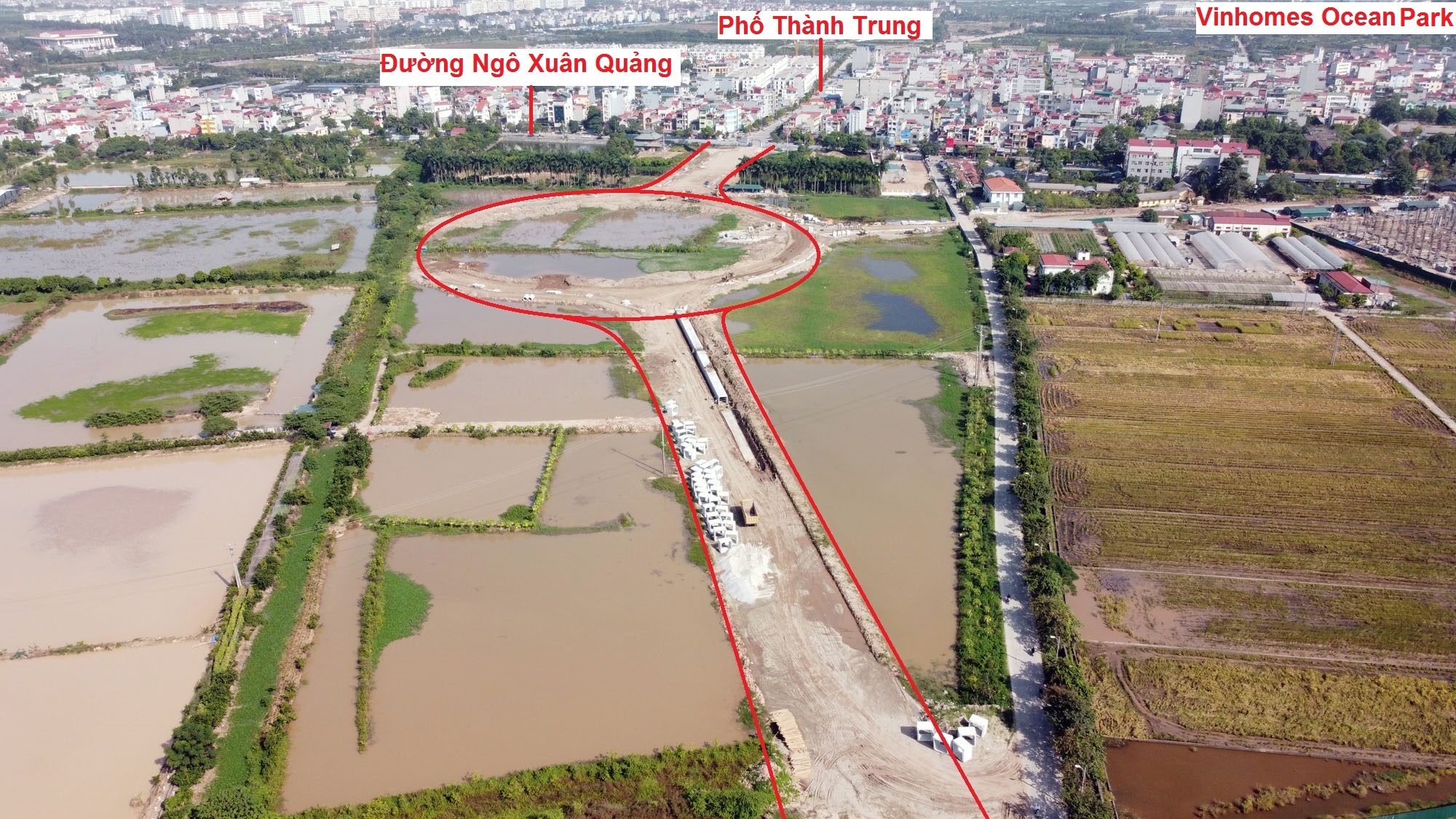 Ba đường sẽ mở theo qui hoạch ở thị trấn Trâu Quỳ, Gia Lâm, Hà Nội - Ảnh 8.