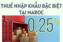 Tìm hiểu thuế nhập khẩu đặc biệt tại thị trường Maroc