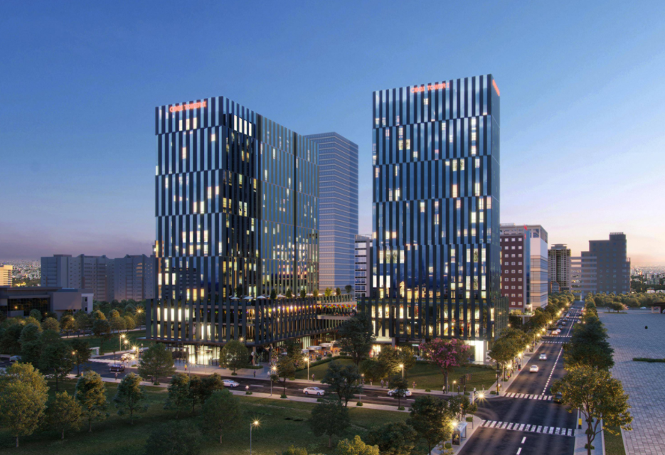 Hòa Bình khởi công cao ốc 20 tầng ở khu Nam Sài Gòn - Ảnh 2. Hòa Bình khởi công cao ốc 20 tầng ở khu Nam Sài Gòn - Ảnh 2.