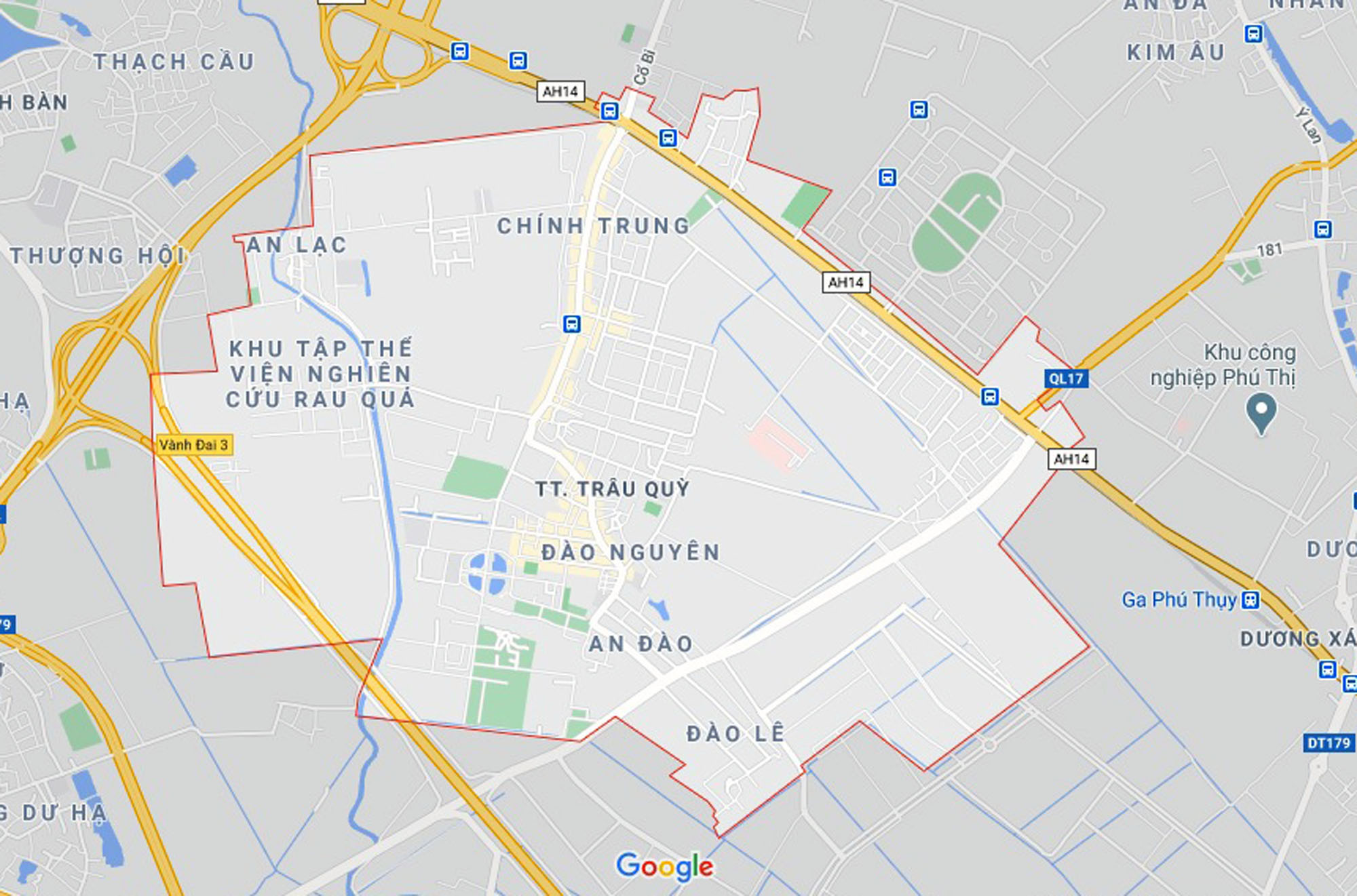 Ba đường sẽ mở theo qui hoạch ở thị trấn Trâu Quỳ, Gia Lâm, Hà Nội - Ảnh 1.