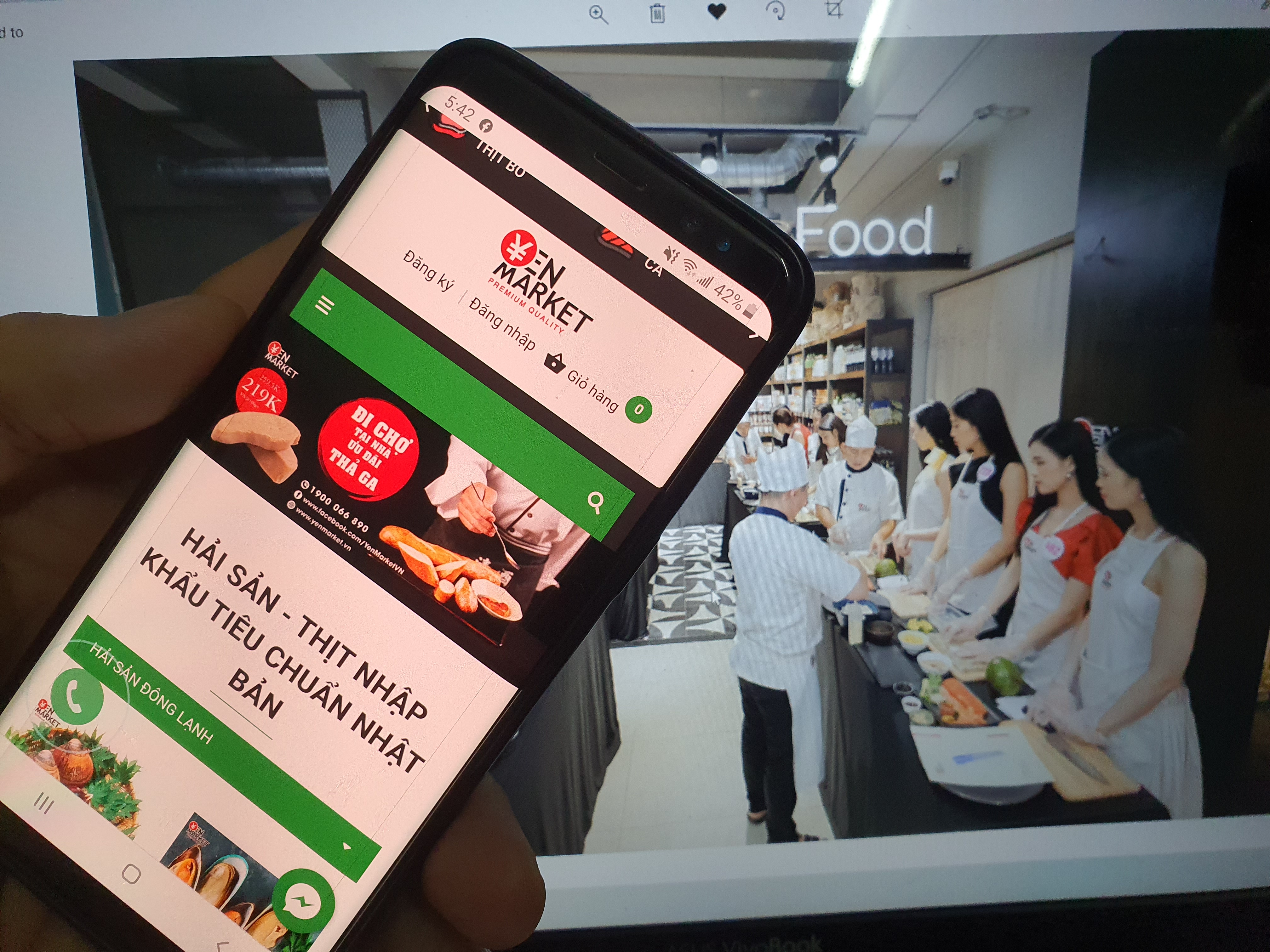 'Chợ' thực phẩm nhập khẩu thêm hình thức bán online, ngồi nhà cũng có hàng chất lượng - Ảnh 1. 'Chợ' thực phẩm nhập khẩu thêm hình thức bán online, ngồi nhà cũng có hàng chất lượng - Ảnh 1.