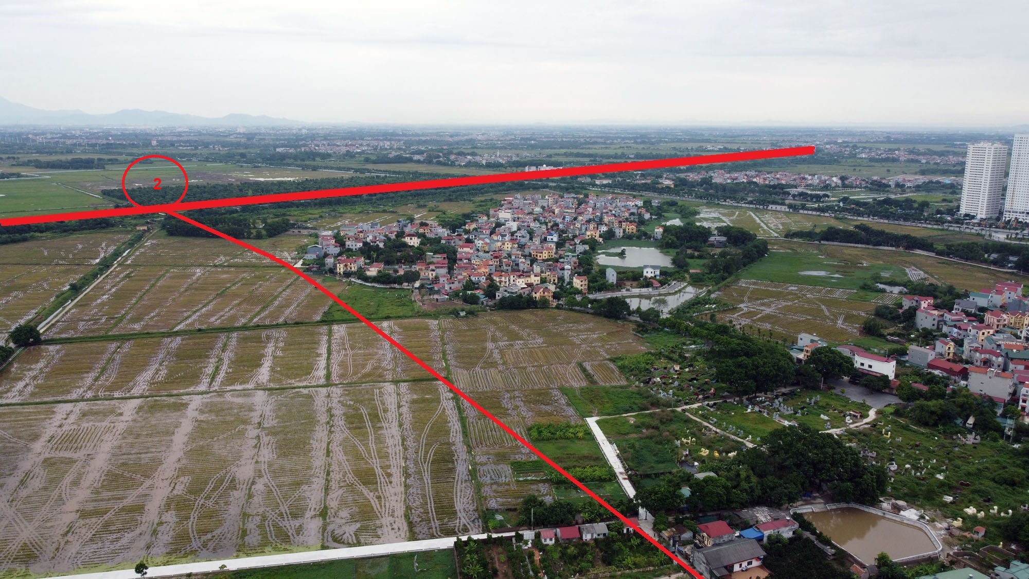 đường sẽ mở theo qui hoạch ở xã Đông Hội, Đông Anh, Hà Nội - Ảnh 10.