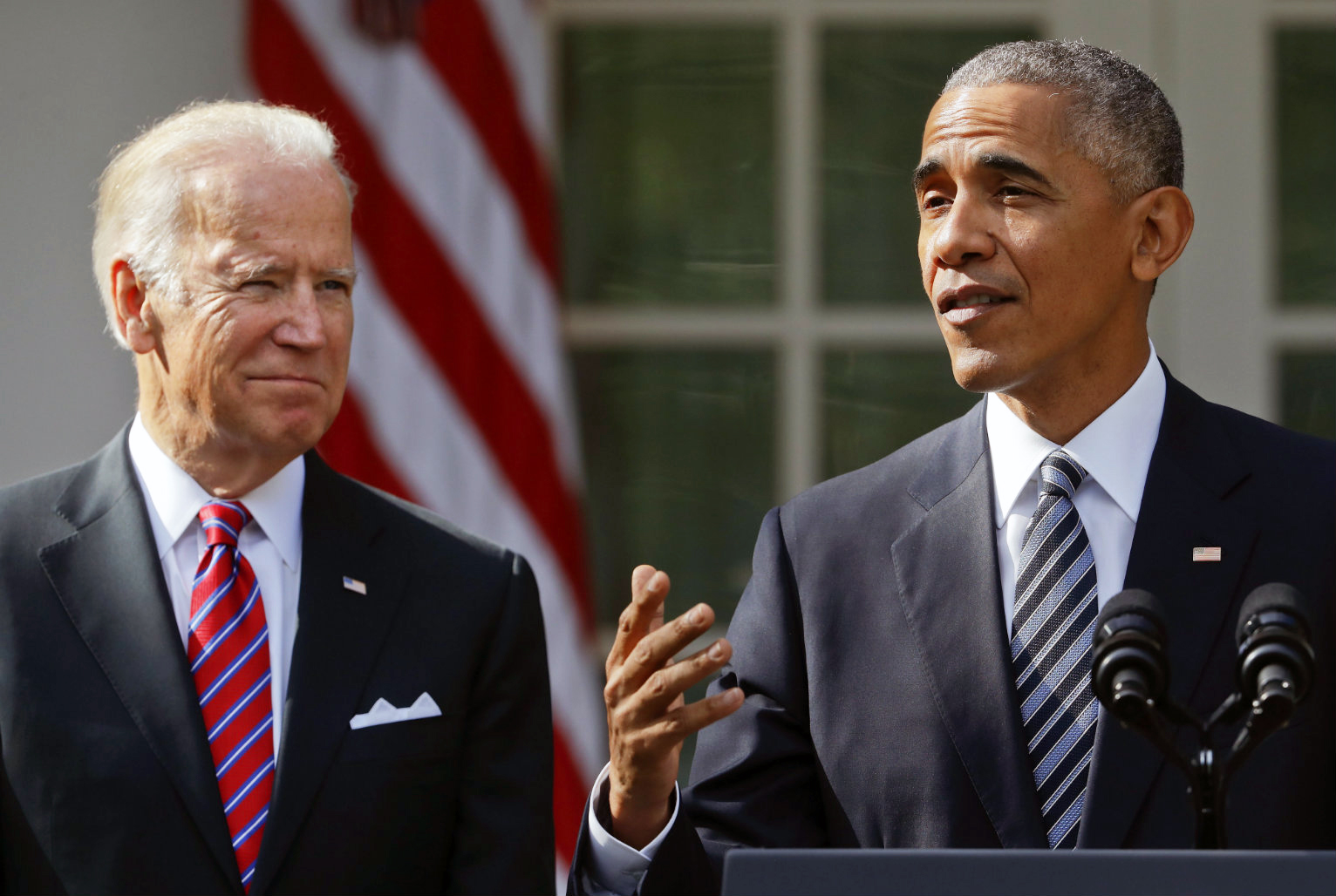 Ông Obama kêu gọi người Mỹ cho Tổng thống Biden một cơ hội - Ảnh 1. Ông Obama kêu gọi người Mỹ cho Tổng thống Biden một cơ hội - Ảnh 1.