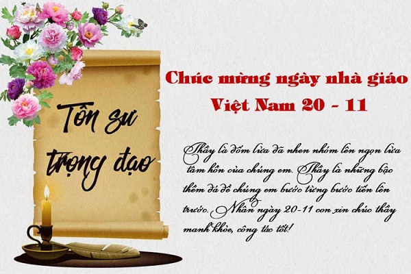 Tổng hợp 15 mẫu thiệp chúc mừng ngày 20/11 đẹp dành tặng thầy cô - Ảnh 2. Tổng hợp 15 mẫu thiệp chúc mừng ngày 20/11 đẹp dành tặng thầy cô - Ảnh 2.