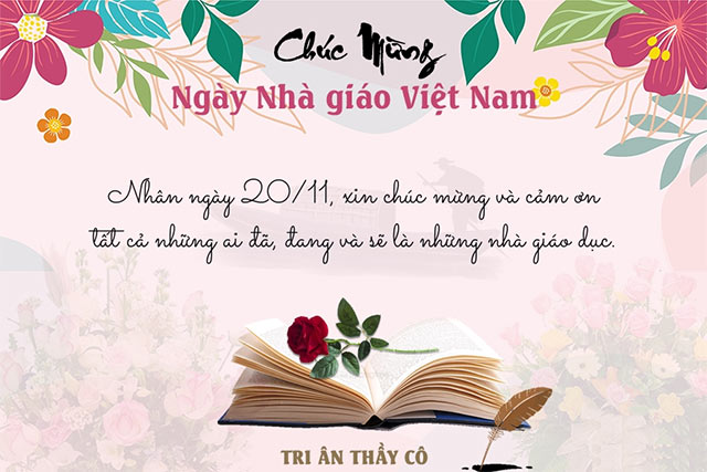 Tổng hợp 15 mẫu thiệp chúc mừng ngày 20/11 đẹp dành tặng thầy cô - Ảnh 9. Tổng hợp 15 mẫu thiệp chúc mừng ngày 20/11 đẹp dành tặng thầy cô - Ảnh 9.