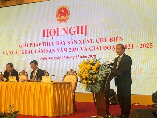 Thứ trưởng Cao Quốc Hưng chỉ ra 4 thách thức của ngành chế biến và xuất khẩu gỗ - Ảnh 1. Thứ trưởng Cao Quốc Hưng chỉ ra 4 thách thức của ngành chế biến và xuất khẩu gỗ - Ảnh 1.