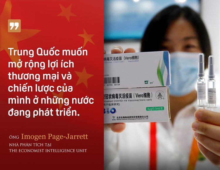 Trung Quốc có dụng ý gì khi ưu tiên vắc xin COVID-19 cho các nước đang phát triển? - Ảnh 2. Trung Quốc có dụng ý gì khi ưu tiên vắc xin COVID-19 cho các nước đang phát triển? - Ảnh 2.