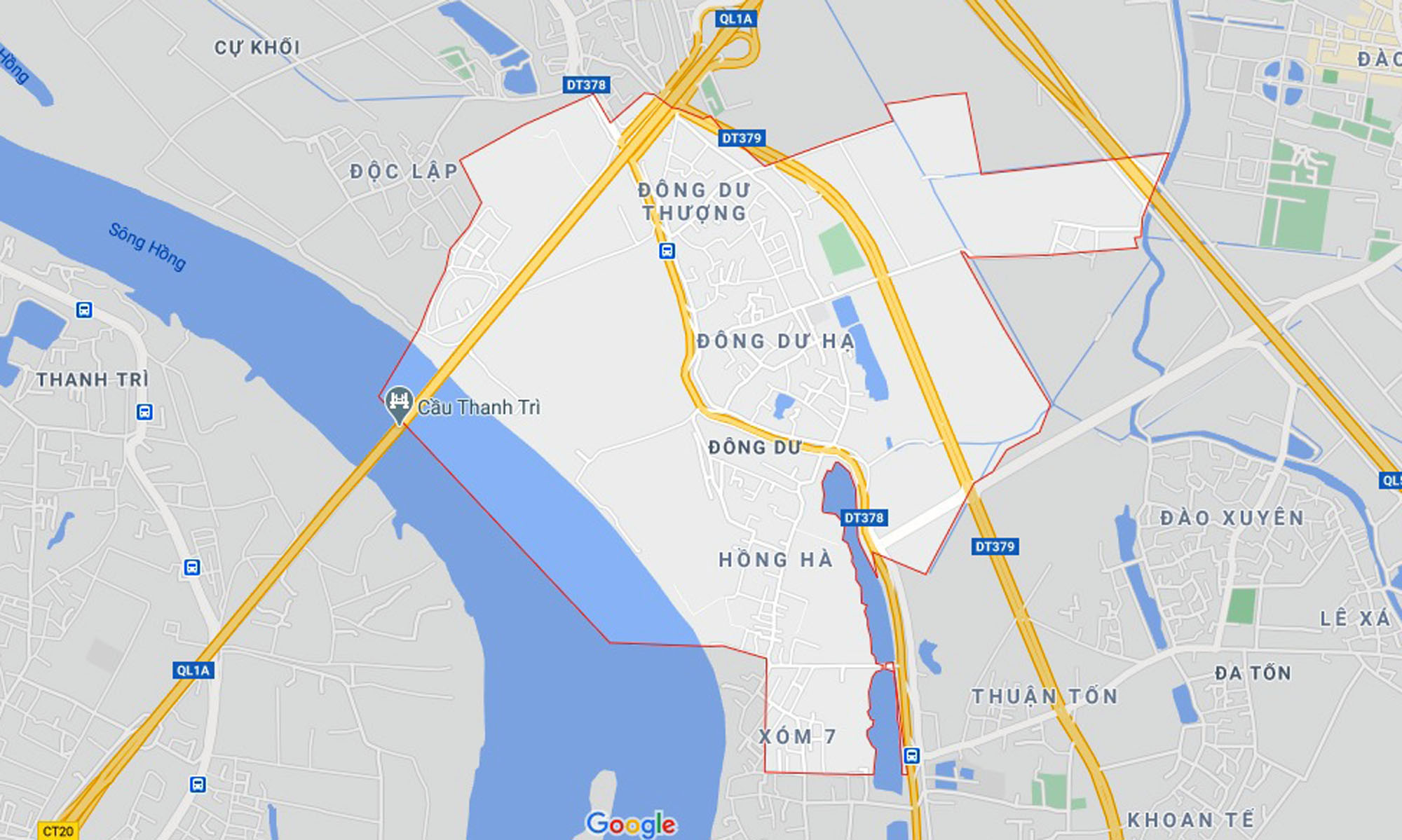 Đông Dư là xã nằm phía Tây Nam của huyện Gia Lâm; phía Bắc giáp cầu Thanh Trì, quận Long Biên; phía Nam giáp xã Bát Tràng; phía Đông giáp trường Đại học Nông nghiệp Hà Nội, Thị trấn Trâu Quỳ; phía Tây giáp sông Hồng. (Nguồn ảnh: Google). Đông Dư là xã nằm phía Tây Nam của huyện Gia Lâm; phía Bắc giáp cầu Thanh Trì, quận Long Biên; phía Nam giáp xã Bát Tràng; phía Đông giáp trường Đại học Nông nghiệp Hà Nội, Thị trấn Trâu Quỳ; phía Tây giáp sông Hồng. (Nguồn ảnh: Google).