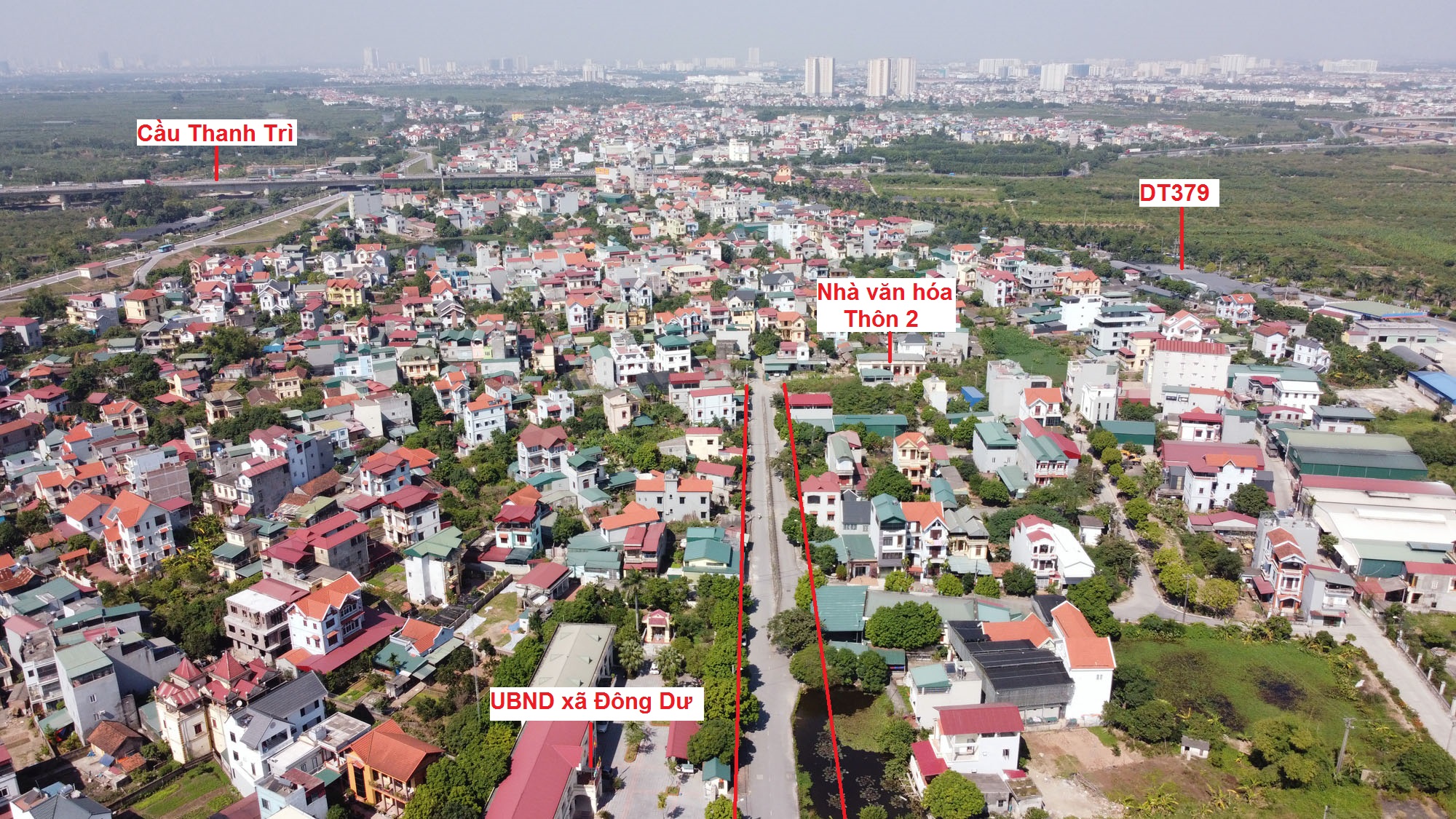 Tuyến đường hướng về nhà văn hóa Thôn 2, đi qua UBND xã Đông Dư. Tuyến đường hướng về nhà văn hóa Thôn 2, đi qua UBND xã Đông Dư.