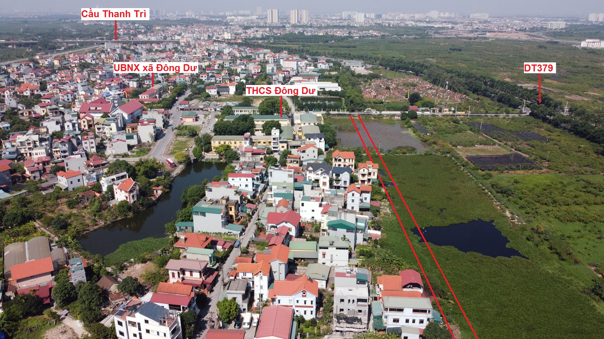 Tuyến có điểm đầu ở phía sau trường THCS Đông Dư, tuyến chạy song song với đường DT379. Tuyến có điểm đầu ở phía sau trường THCS Đông Dư, tuyến chạy song song với đường DT379.