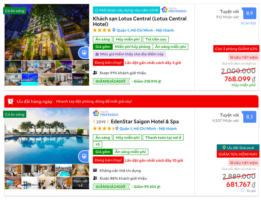 Loạt khách sạn hạng sang ở TP HCM giảm giá mạnh dịp Tết Dương lịch - Ảnh 1. Loạt khách sạn hạng sang ở TP HCM giảm giá mạnh dịp Tết Dương lịch - Ảnh 1.