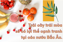 Thị trường rau quả tươi Bắc Âu chú trọng hơn về chất lượng