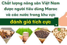 Tiềm năng xuất khẩu hàng nông lâm thủy sản Việt Nam sang thị trường Maroc