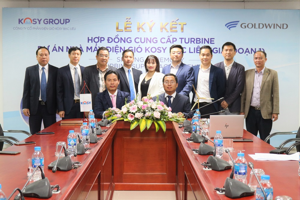 Ký kết các hợp đồng trăm tỉ cho dự án điện gió Kosy Bạc Liêu - Ảnh 1. Ký kết các hợp đồng trăm tỉ cho dự án điện gió Kosy Bạc Liêu - Ảnh 1.