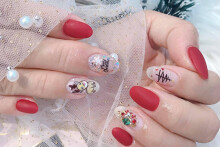 Hưởng ứng Noel bằng những mẫu nail có họa tiết nổi bật và độc đáo