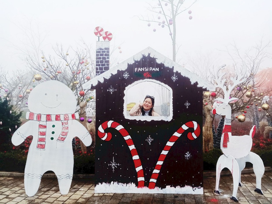 Những cây thông Noel làm từ nông sản độc đáo trong 'ngôi làng tuyết' ở Fansipan - Ảnh 7. Những cây thông Noel làm từ nông sản độc đáo trong 'ngôi làng tuyết' ở Fansipan - Ảnh 7.