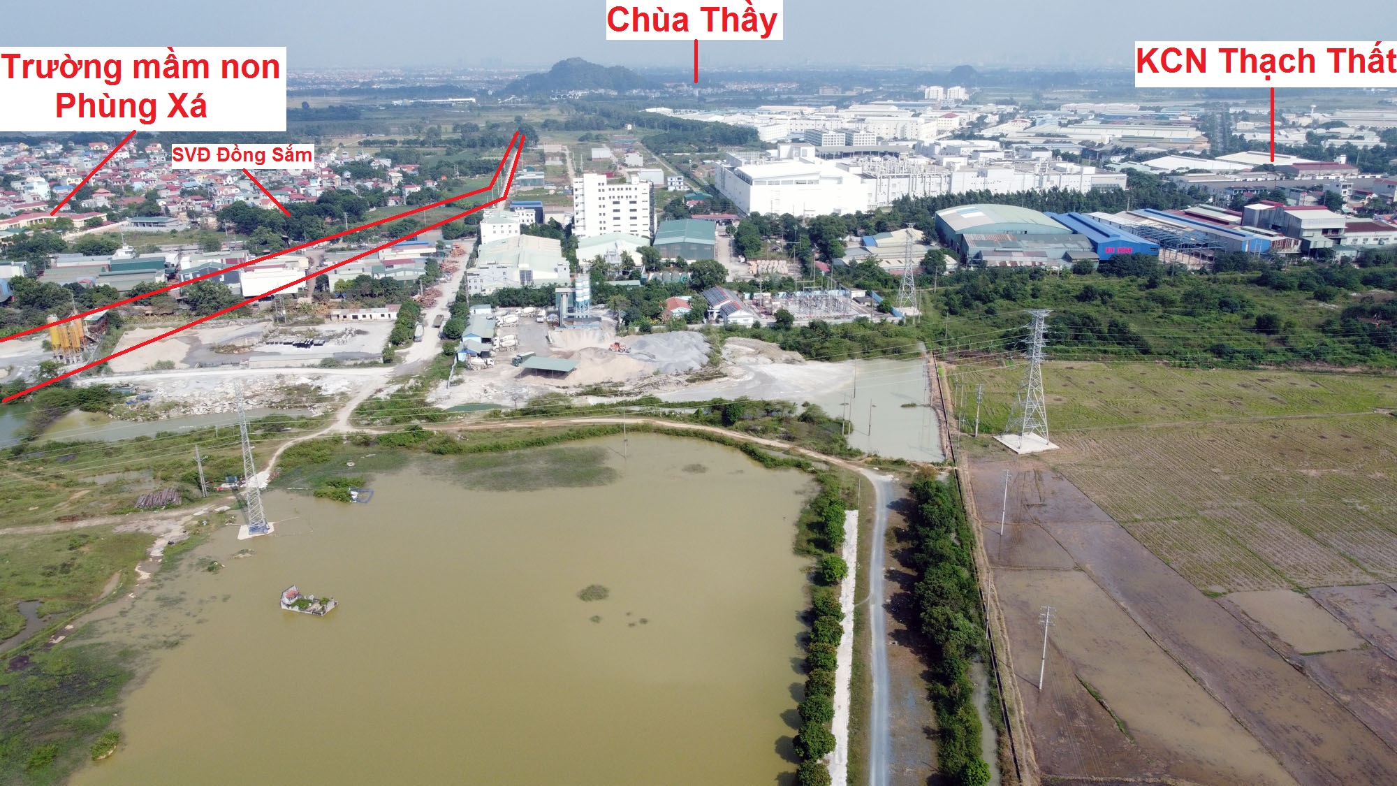 Ba đường sẽ mở theo qui hoạch ở xã Phùng Xá, Thạch Thất, Hà Nội - Ảnh 9. Ba đường sẽ mở theo qui hoạch ở xã Phùng Xá, Thạch Thất, Hà Nội - Ảnh 9.