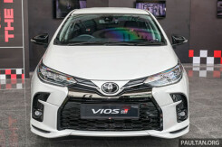 Cận cảnh Toyota Vios GR-S vừa được trình làng tại Malaysia