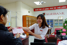 Thu nhập bình quân mỗi lao động Agribank ước tính khoảng 25,9 triệu đồng/tháng trong năm 2020